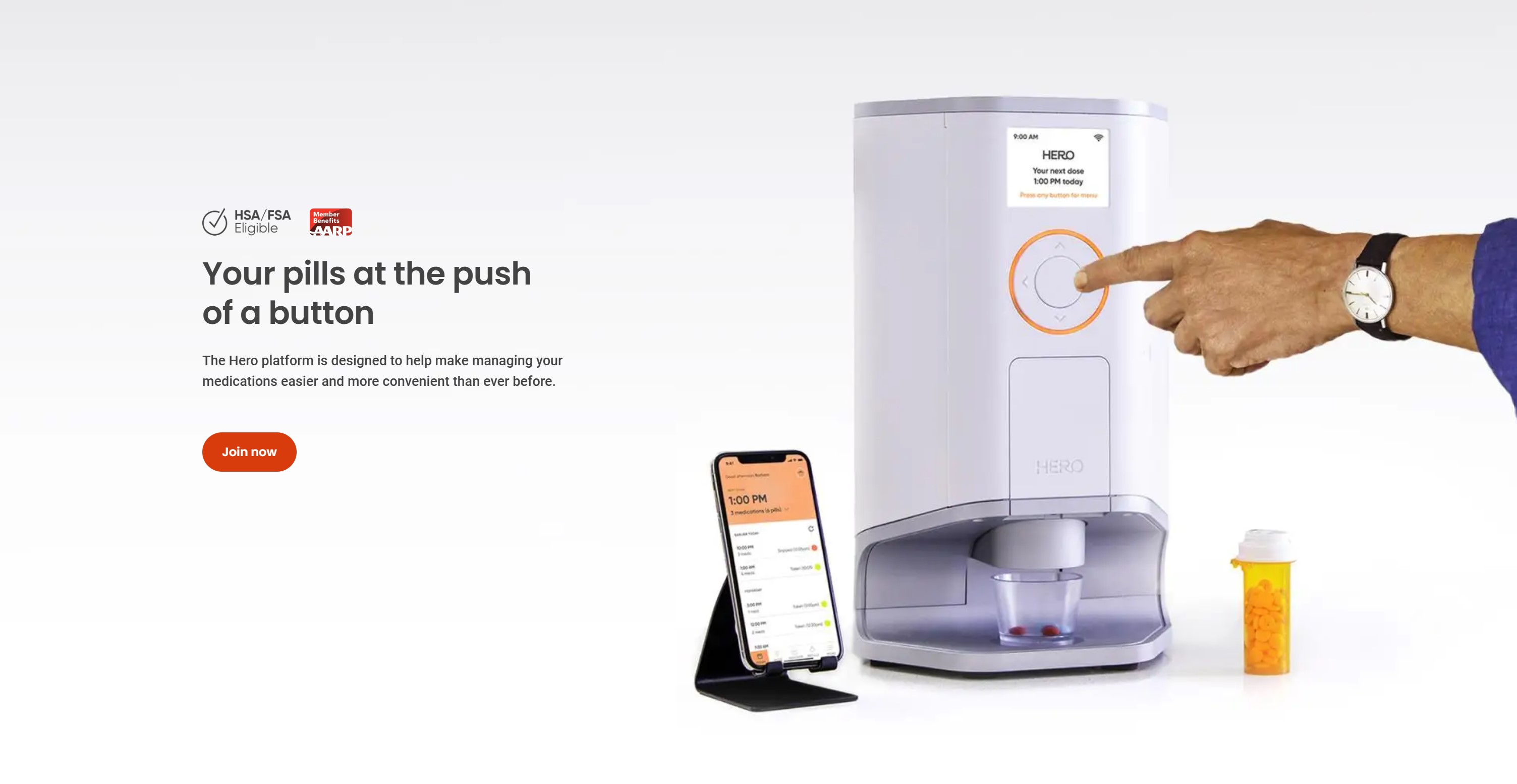 Hero Smart Pillbox product image